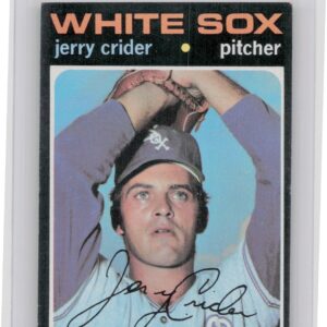 1971 Topps Jerry Crider #113 Sox