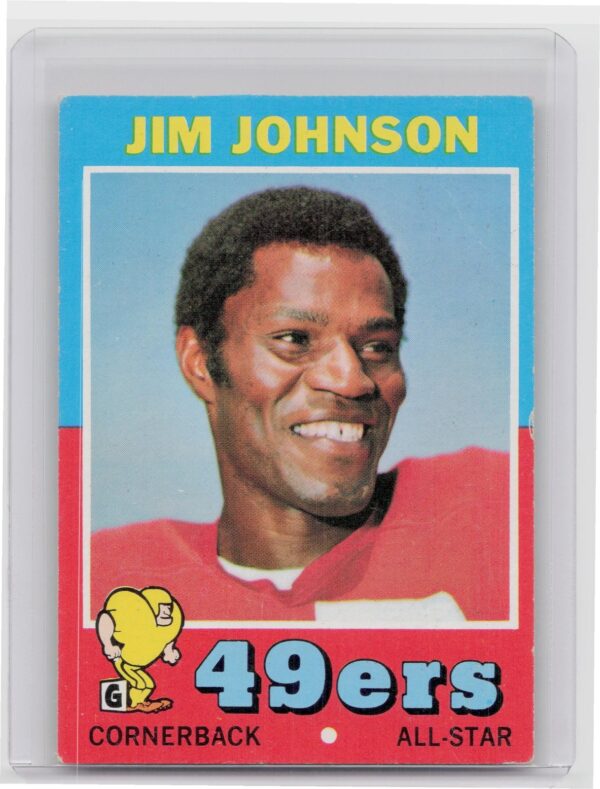 1971 Topps Jim Johnson #24 49ers