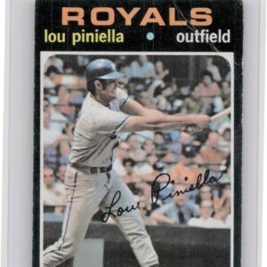1971 Topps Lou Piniella #35 Royals