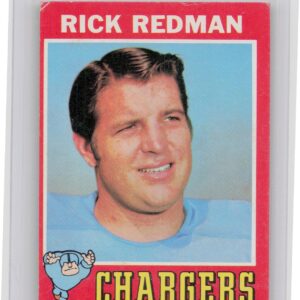1971 Topps Rick Redman #42 Chargers