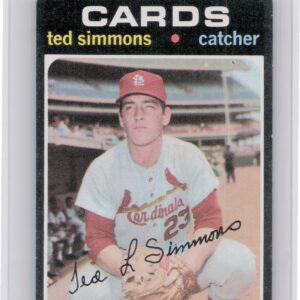 1971 Topps Ted Simmons RC #117 Cardinals