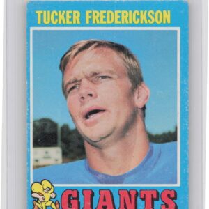 1971 Topps Tucker Frederickson #101 Giants