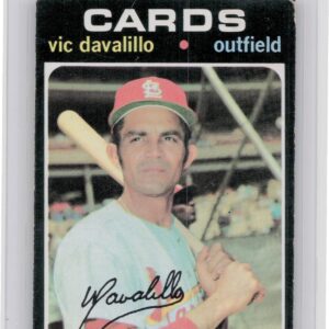 1971 Topps Vic Davalillo #4 Cardinals