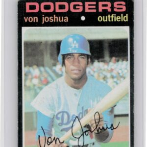 1971 Topps Von Joshua RC #57 Dodgers