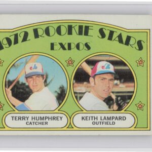 1972 Topps Expos 1972 Rookie Stars (Terry Humphrey / Keith Lampard) RC #489 Expo