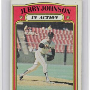 1972 Topps Jerry Johnson #36 Giants