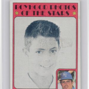 1972 Topps Lou Piniella #491 Royals