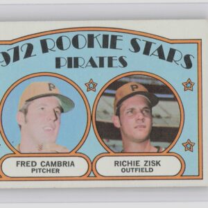 1972 Topps Pirates 1972 Rookie Stars (Fred Cambria / Richie Zisk) RC #392