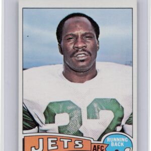 1975 Topps Emerson Boozer #67 Jets
