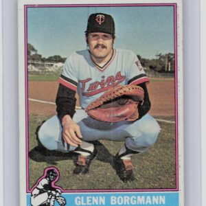 1976 Topps Glenn Borgmann #498 Twins