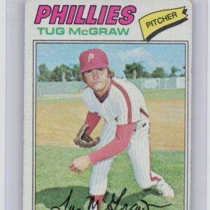 1977 Topps Tug McGraw #164 Phillies