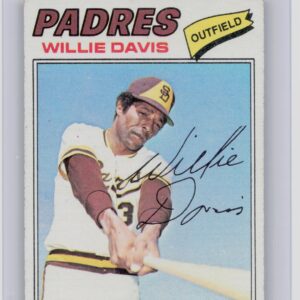 1977 Topps Willie Davis #603 Padres