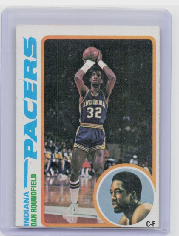 1978-79 Topps Dan Roundfield #69 Pacers