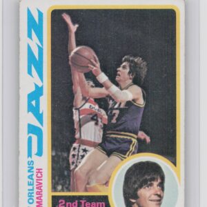 1978-79 Topps Pete Maravich #80 Jazz