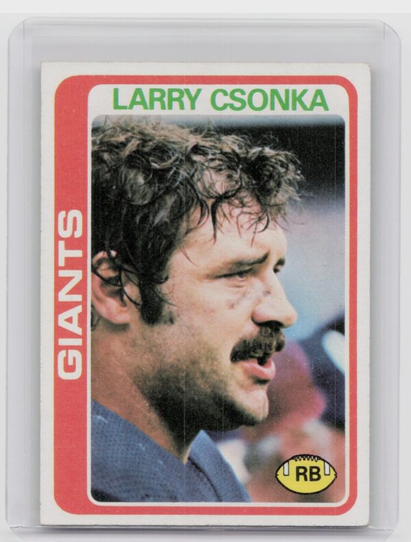 1978 Topps Larry Csonka #25 Giants