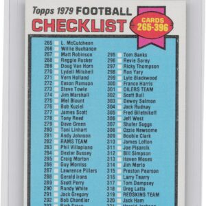 1979 Topps Checklist 265-396 #368