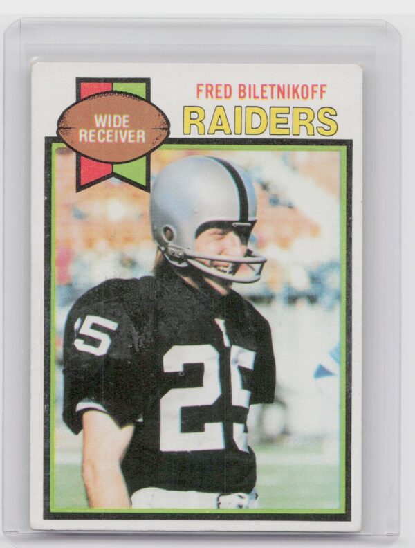 1979 Topps Fred Biletnikoff #305 Raiders
