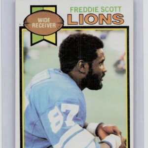 1979 Topps Freddie Scott RC #178 Lions
