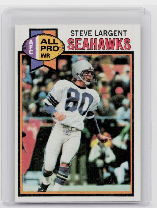 1979 Topps Steve Largent #198 Seahawks