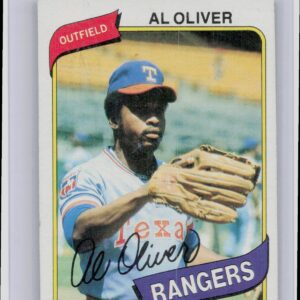 1980 Topps Al Oliver #260 Rangers