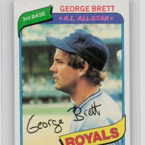1980 Topps George Brett #450 Royals