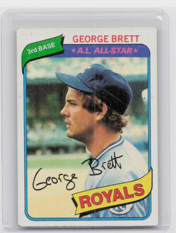1980 Topps George Brett #450 Royals