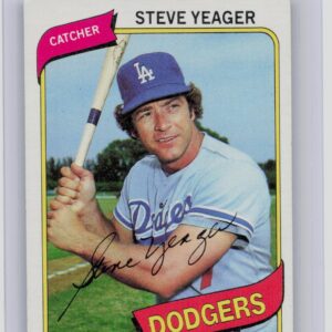 1980 Topps Steve Yeager #726 Dodgers