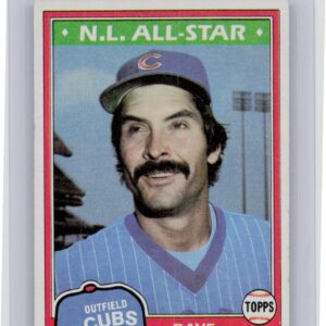 1981 Topps Dave Kingman #450 Cubs
