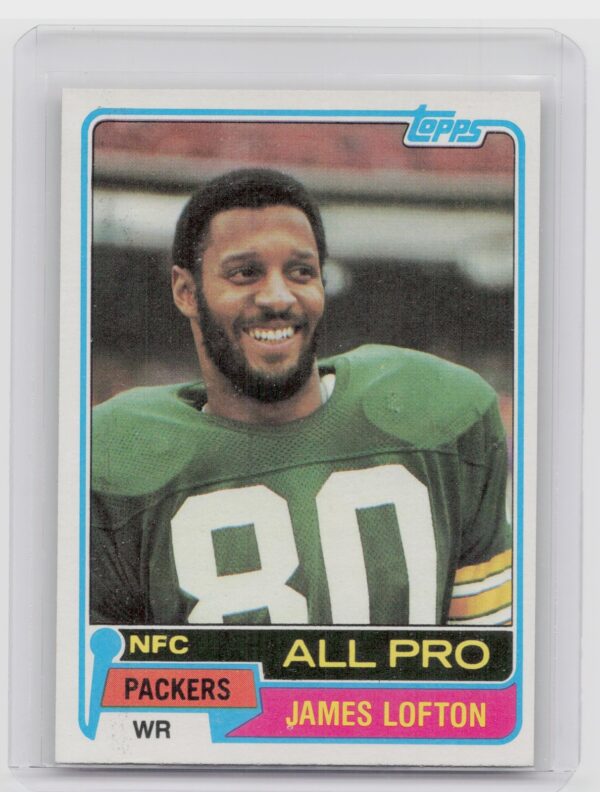1981 Topps James Lofton #430 Packers