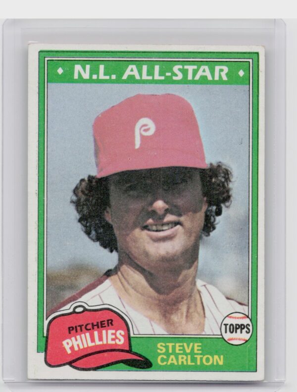 1981 Topps Steve Carlton #630 Phillies
