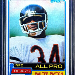 1981 Topps Walter Payton #400 Bears