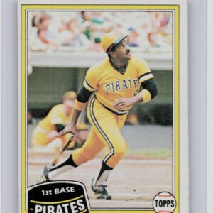 1981 Topps Willie Stargell #380 Pirates