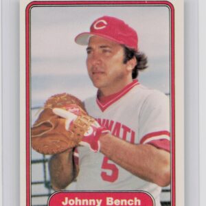 1982 Fleer Johnny Bench #57 Reds