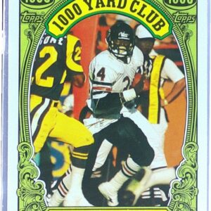 1986 Topps Walter Payton #3 Bears 1000 Yard Club