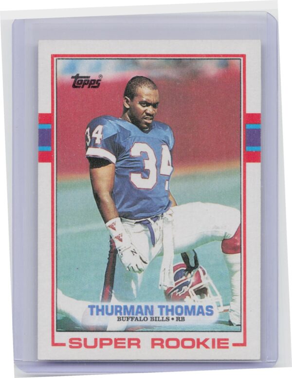 1989 Topps Thurman Thomas RC #45 Bills