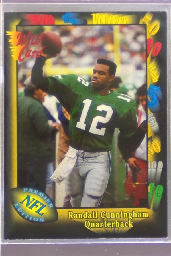 1991 Wild Card Randall Cunningham #61 Eagles