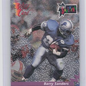 1992 Wild Card Barry Sanders EXCH #P-1 Lions