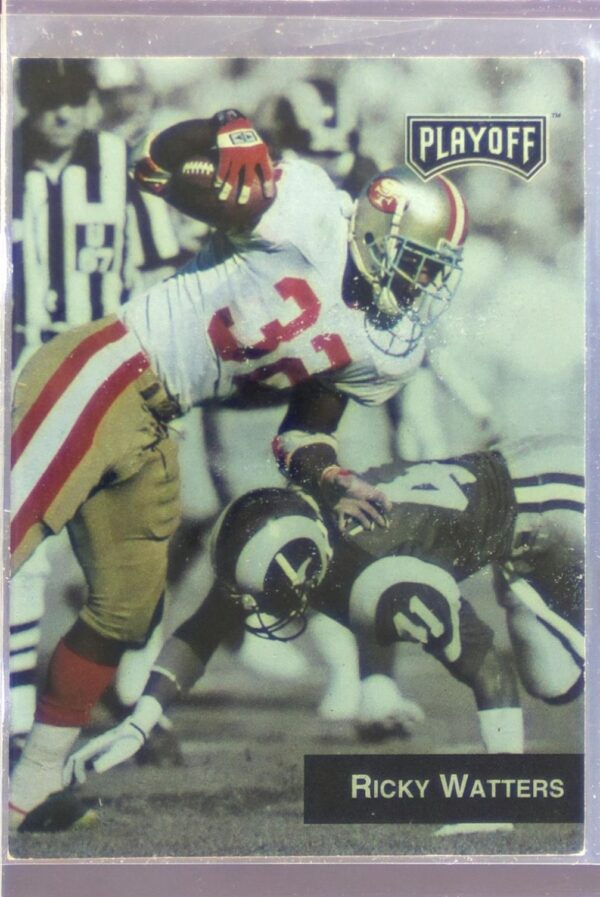 1993 Playoff Ricky Watters #119 49ers