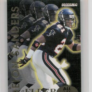 1994 Fleer Deion Sanders #12 Falcons Fleer All Pros