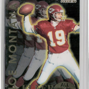 1994 Fleer Joe Montana #7 Chiefs Fleer All Pros