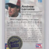 1994 Signature Rookies Draft Picks Andrew Lorraine AU SN2100 #T8 Canadians Top P - Image 3
