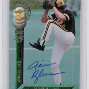 1994 Signature Rookies Draft Picks Jaime Bluma AU SN7750 #65 Royals Signatures