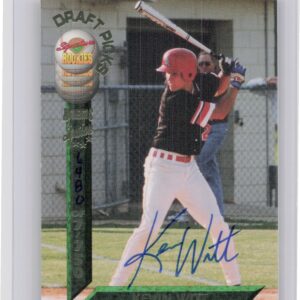 1994 Signature Rookies Draft Picks Kevin Witt AU SN7750 #27 Jays Signatures