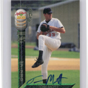 1994 Signature Rookies Draft Picks Tom Mott AU SN7750 #74 Twins Signatures
