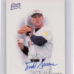 1995 Best Todd Greene AU #NNO Canadians Autographs