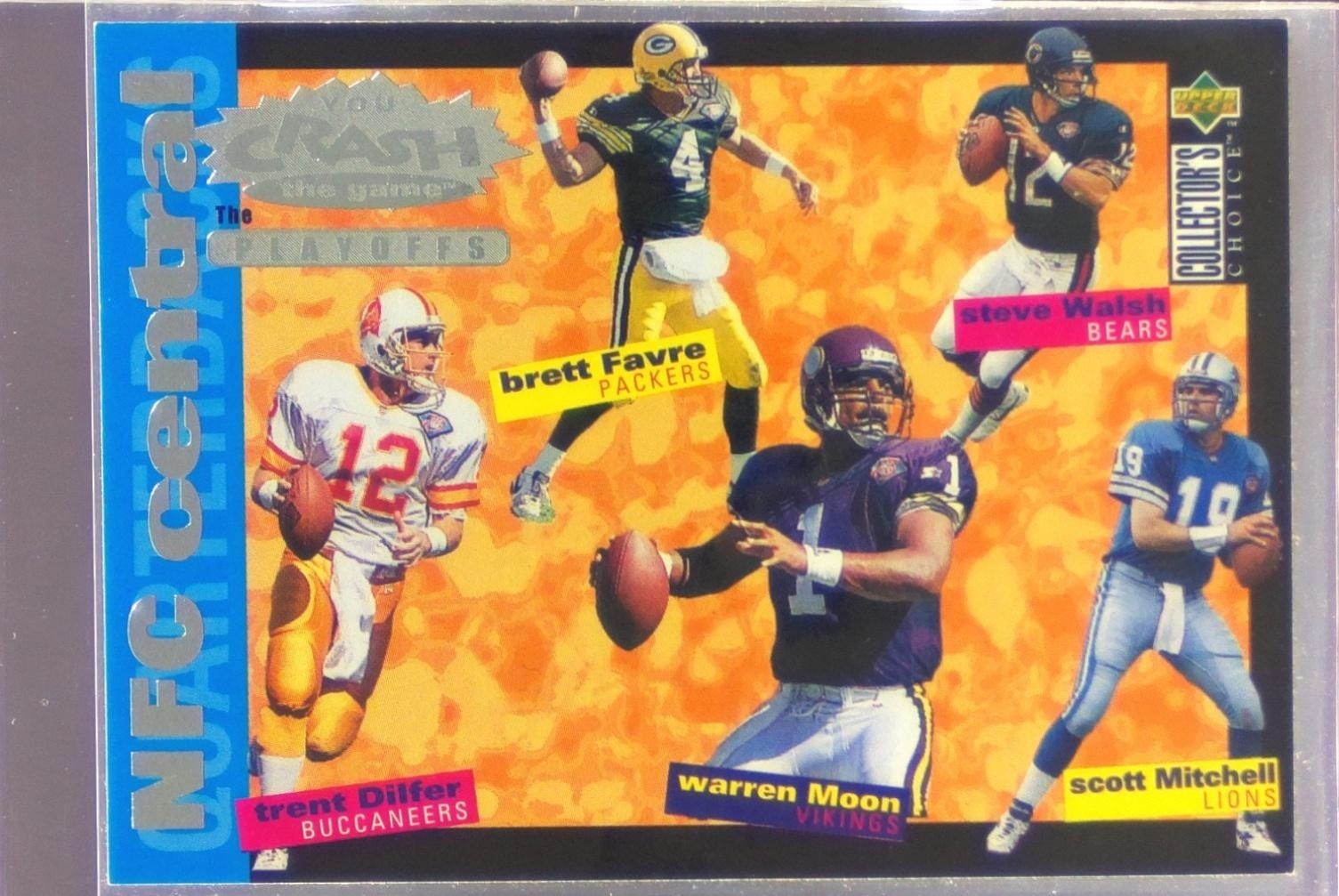 1995 Collector's Choice Update Brett Favre / Warren Moon / Trent Dilfer