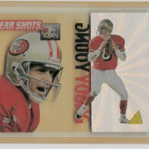 1995 Pinnacle Steve Young #3 49ers Clear Shots