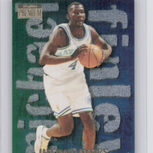 1996-97 SkyBox Premium Michael Finley #7 Mavericks Intimidators