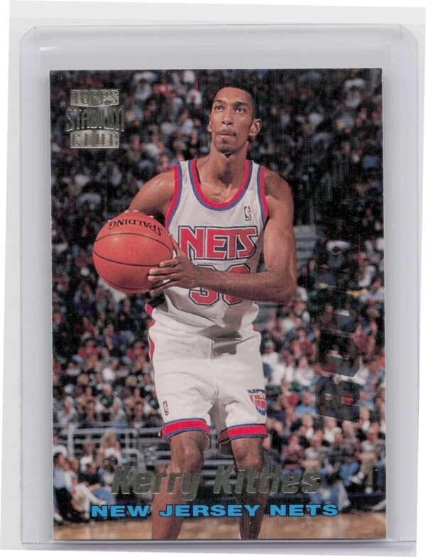 1996-97 Stadium Club Kerry Kittles #R8 Nets Rookies (Series One)