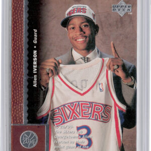 1996-97 Upper Deck Allen Iverson RC #91 76ers